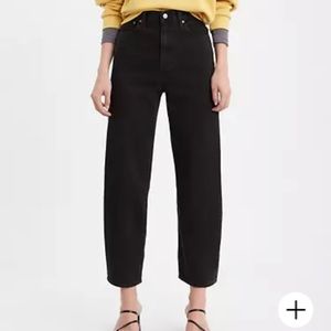 Levi's Women's High Rise Balloon Jeans - Black